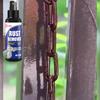 Household rust remover for cleaning and removing rust from metal items such as window sills and hammers.