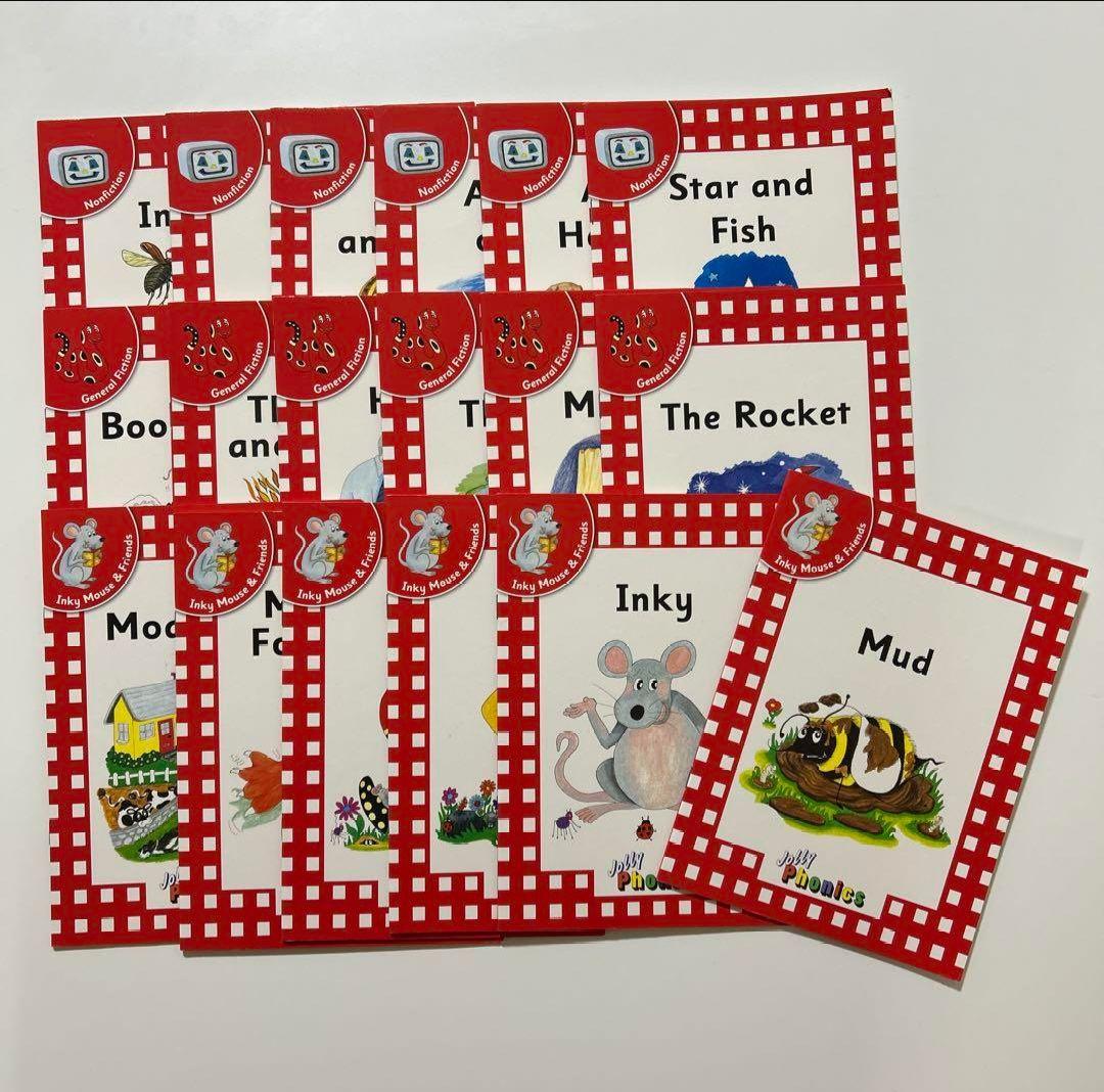 

[Б/У] Jolly Phonics Читатели Красного уровня, Набор из 18 книг