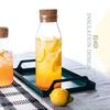 Heat-Resistant Glass Cold Brew Bottle with Cork Lid