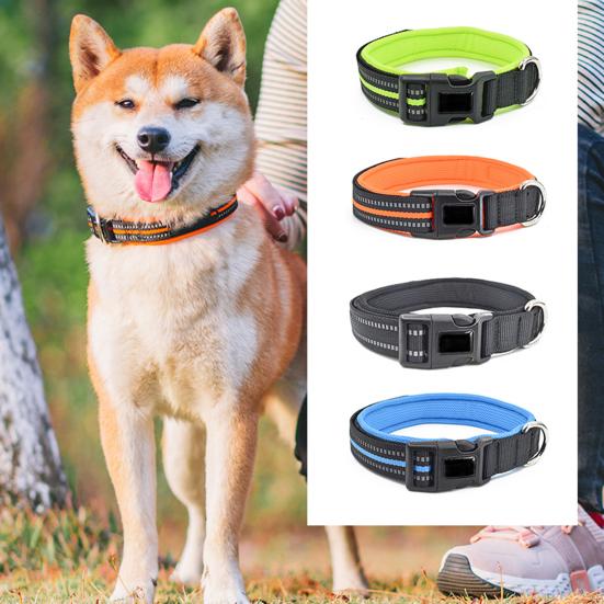 Dog Collar Breathable Adjustable Traction Tool Durable Pet Supplies for Outdoor