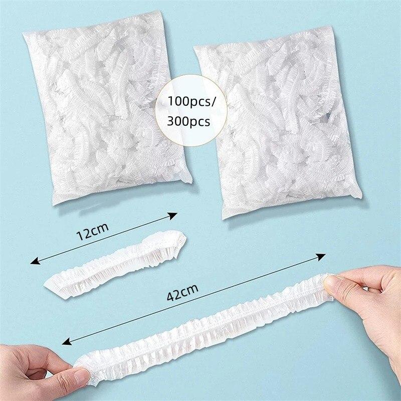 300pcs Food Storage Covers Home Foods Freshing Seal Elastic Plastic Wrap Refrigerator Fresh Keeping Saver Bag Kitchen Tools