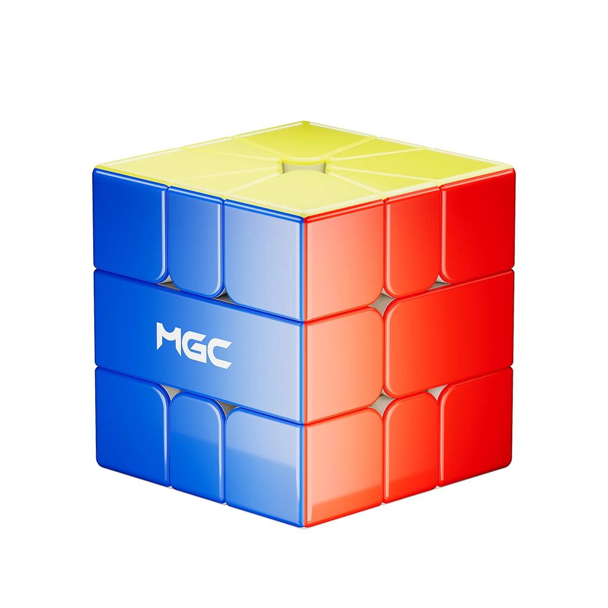 MGC SQ1 V2 3x3x3 YongJun Square-1 Magnetic Cube Square1 Puzzle Cubes Square One Educational Toys for Children Stress