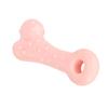Bone Shape Dog Chew Toy Pet Teeth Cleaning Playing Sticks Dog Interactive Bite ToyPink