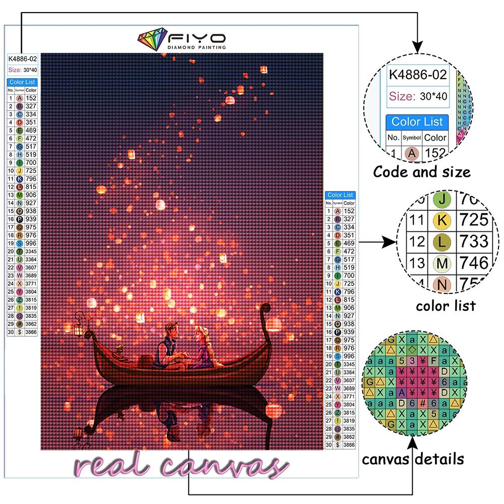 Diamond Painting Thaise Lampion And Lotus Flower Light Embroidery Cross Stitch Rhinestone Home Decor