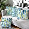 1pcs/4pcs Watercolor Abstract Geometry Cushions Pillowcase Polyester Cushion Cover Throw Pillow Pillowcover Home Car Sofa Decor