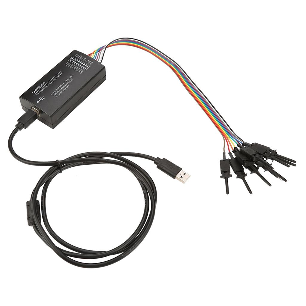 16M s Dual Input Oscilloscope, 3MHz Bandwidth, 8 Channel Logic Analyzer, Voltmeter, Frequency Meter, PWM Controller for Mixed Signal Oscilloscopes an
