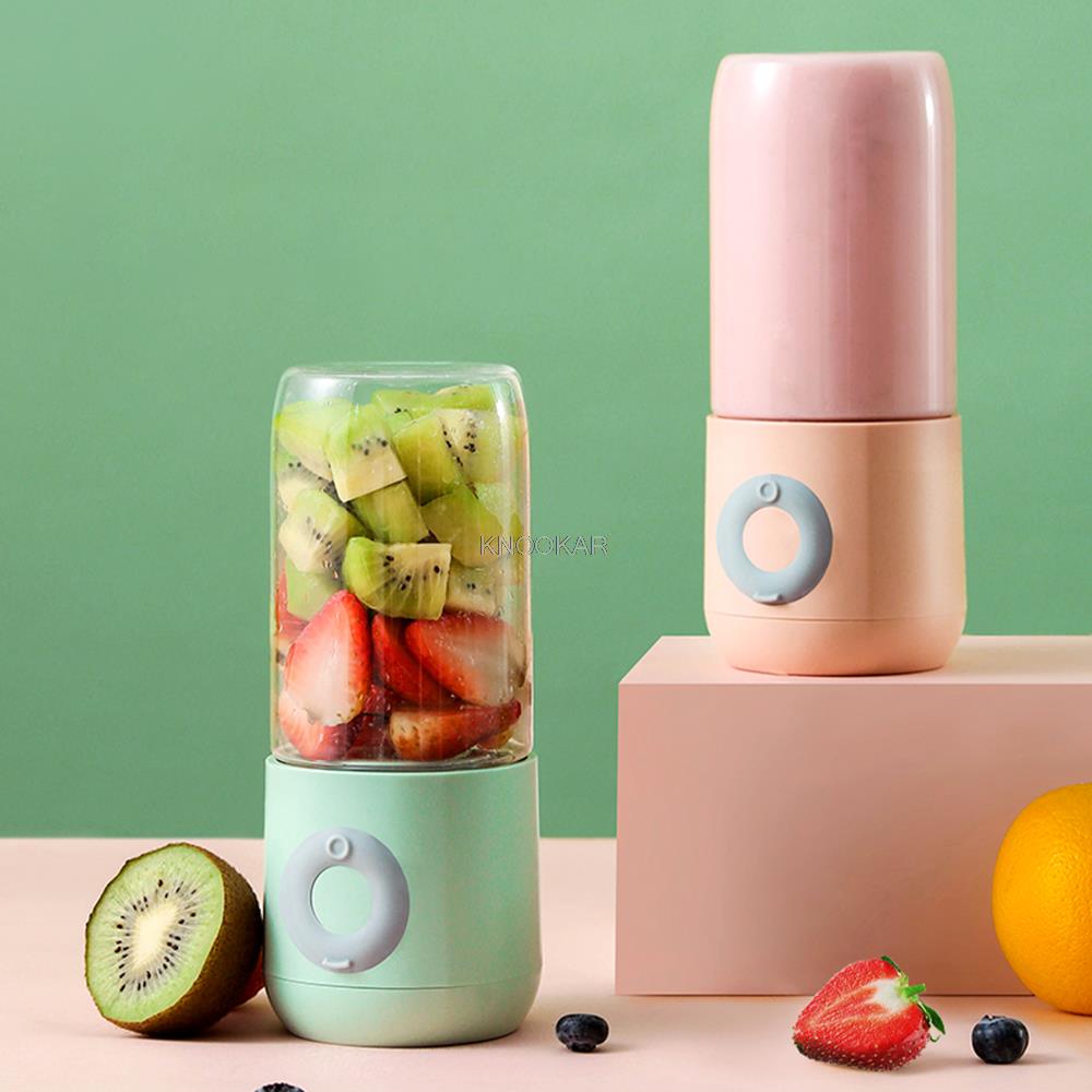 Handheld Blender Portable Juicer Mixer USB Chargeable Electric Kitchen Food Processor 500mL Quick Juicing Fruit Cup