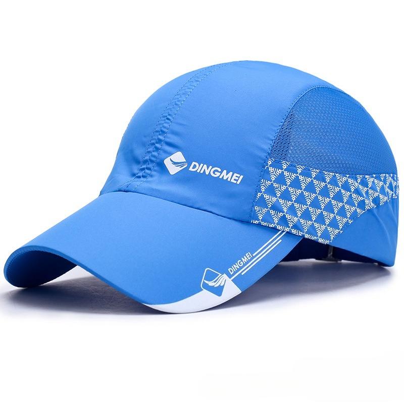 Baseballkappe Sommer Herren Damen Outdoor Sport Laufen Wandern Schweißkappe Männlich Schnelltrocknend Verstellbar Sonnenschutz Netz Truckerhut