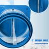 Kitchen Exhaust Duct Check Valves High Temperature Resistant ABS Check Valves for Effective Smoke & Odor Prevention
