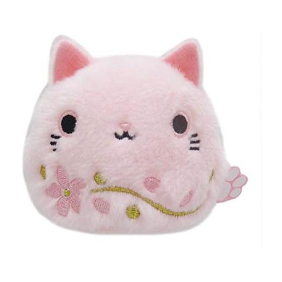 Sanei Boeki Original Plush Cat Dango Sakura Cat Dango Sakura W7.5 x D6 x H7cm Animal