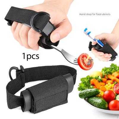 Hand Strap Utensil Holder Eating Cuff Auxiliary Tool Adaptive Utensils Universal for