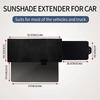 Auto-Sonnenschutz, blendfrei, Fenster-Sonnenschutz, Auto-Sonnenblende-Extender, UV-Strahlen-Blocker, universell für Autos, Sonnenblende, Auto-Zubehör