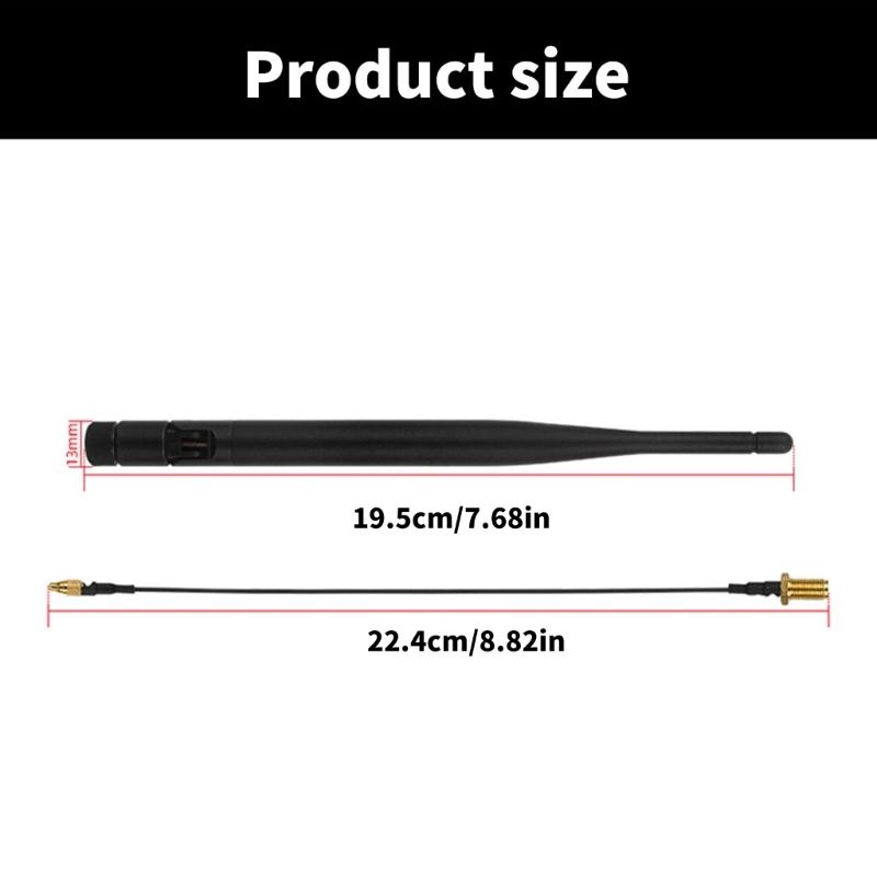 External Antennas Antennas MMCX Straight Male to SMA For OpenWrtOne Boosting Wireless Signal Coverage And Stability
