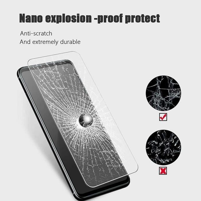 Verre Trempé pour Vivo Y76 5G Pack de 3 Vitres Protection Transparente
