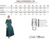 KAYA II 40 women' evening maxi dress for a wedding, elegant formal