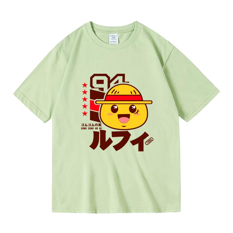 Heavy 100% Cotton T-Shirt Gomu Gomu 