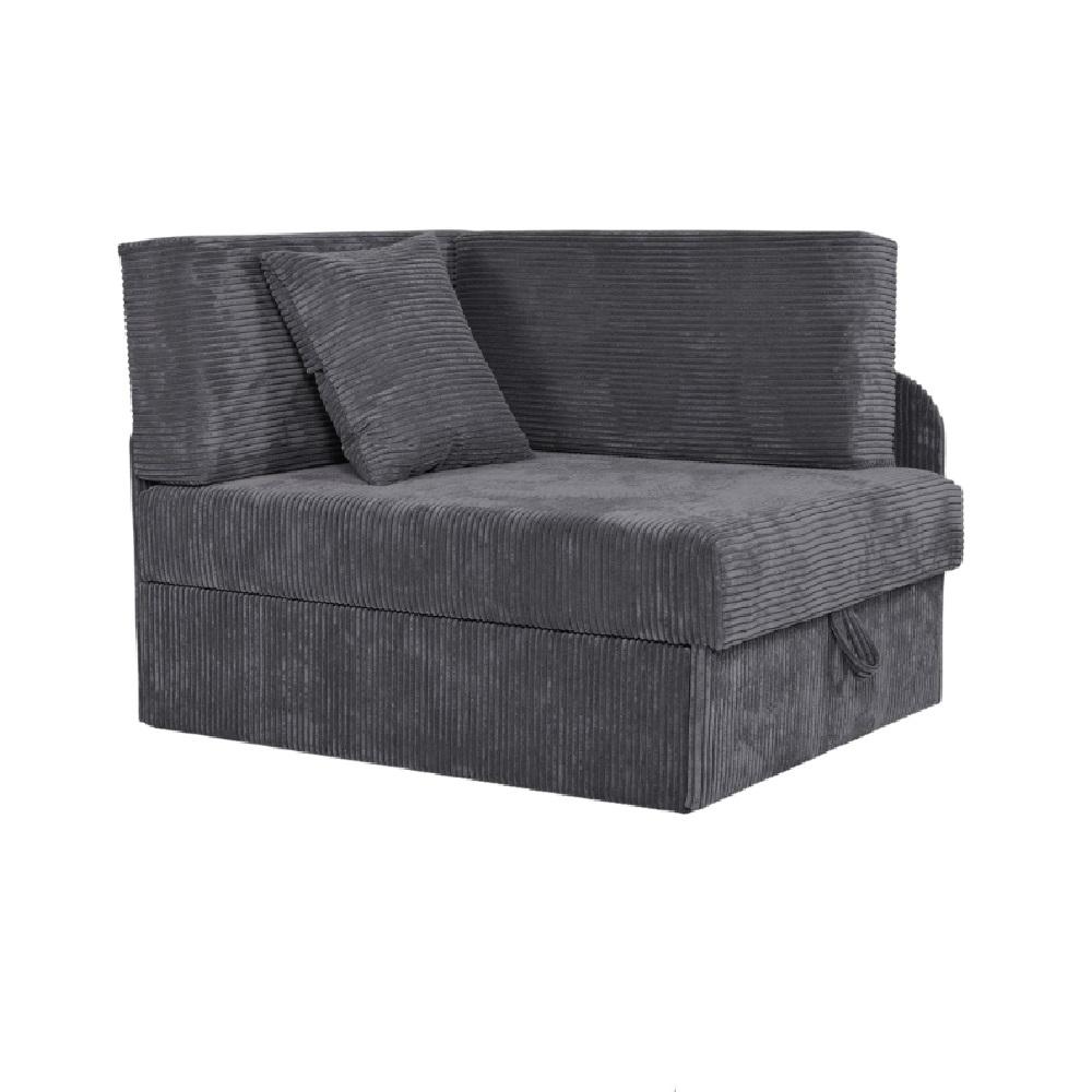 BONI Extendable Sofa, Children's Corner Sofa, GREY Family Meble