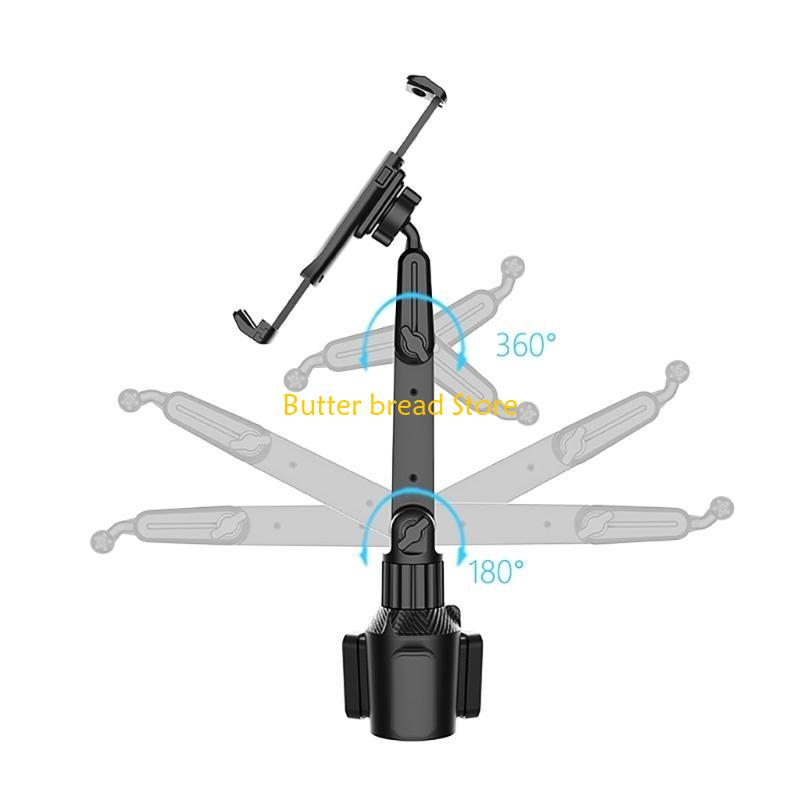 

W89C Universal Car Truck Cup Holder Phone Tablet Support Bracket Water Bottle Container Auto Interior Secure Clamp Accessory China Mainland