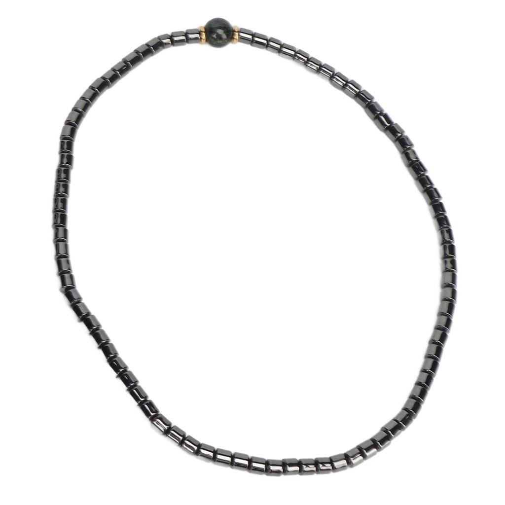 Terahertz Necklace Reduce Pressure Promote Circulation Round Bead Pendant Necklace