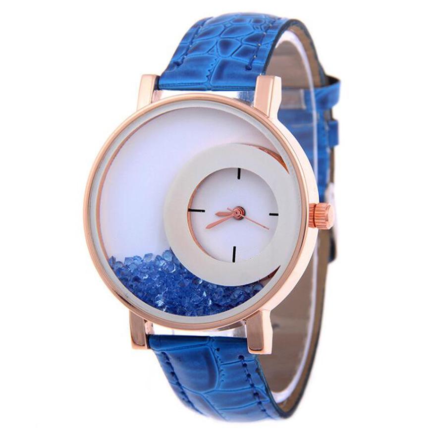 UTHAI BK128 Broken Diamond Large Dial Student Women watch Casual Fashion Multifunctional Quartz Watchwatches for woman