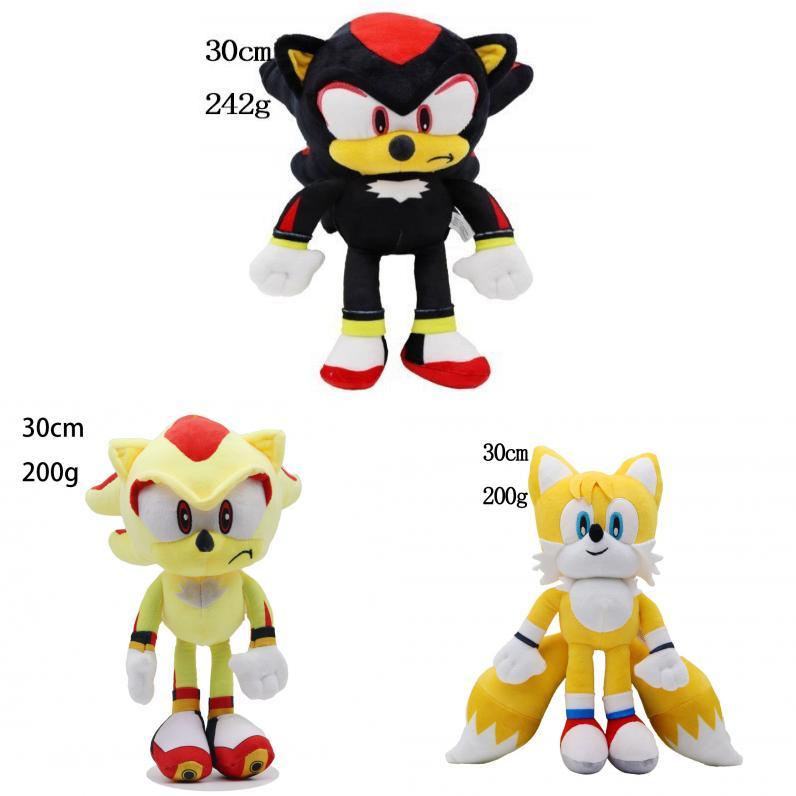 Peluche di Sonic The Hedgehog con Imbottitura in Cotone PP per Collezionisti e Bambini
