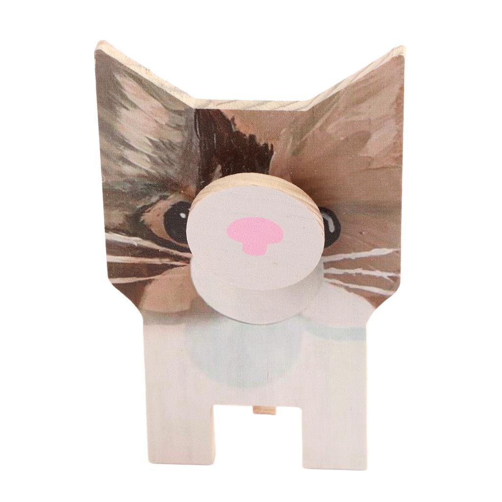 Animal Shape Glasses Holder Unique Beautiful Design Natural Odorless Composite Wood Eyeglasses