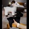 Cute New Little Goat Plush Doll Stuffed Toy Cross-border Hot Sale Black And White Sheep Zodiac Sheep Wholesale
