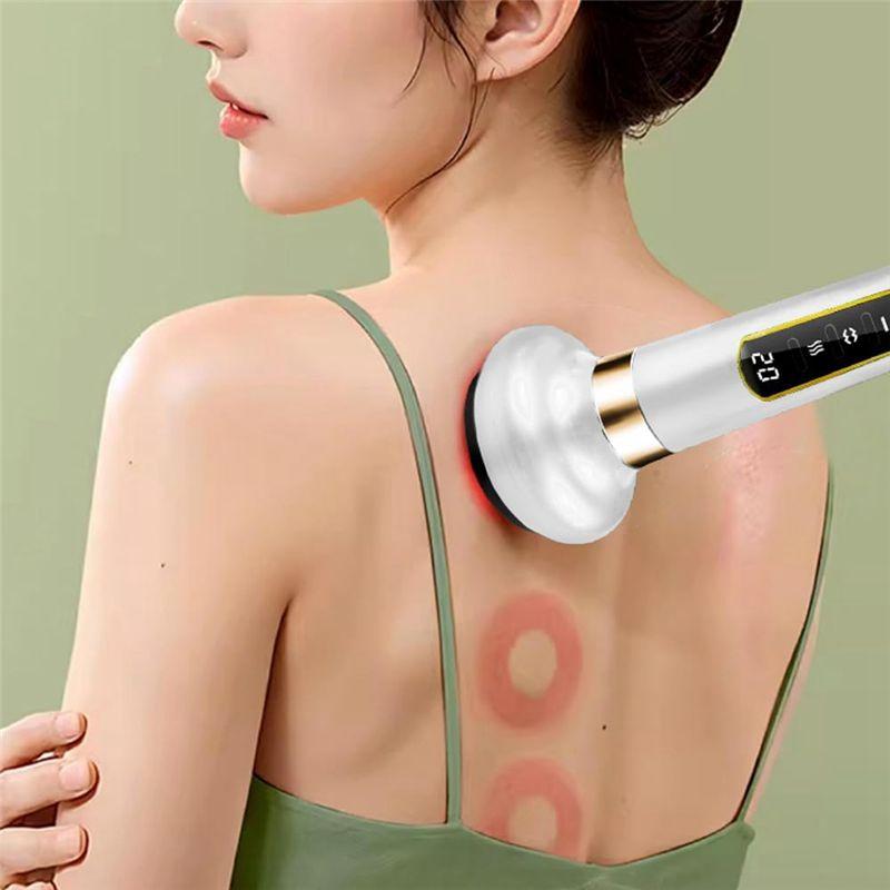 B02C-Negative Pressure Cupping And Scraping Device, 12 Level Cupping Massager, Intelligent Cupping Massage Device