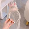 Crown Gauze Headbands for Girls Birthday Party Sweet Princess Birthday Hat Baby Girl Hair Accessories Children Surprise Gifts
