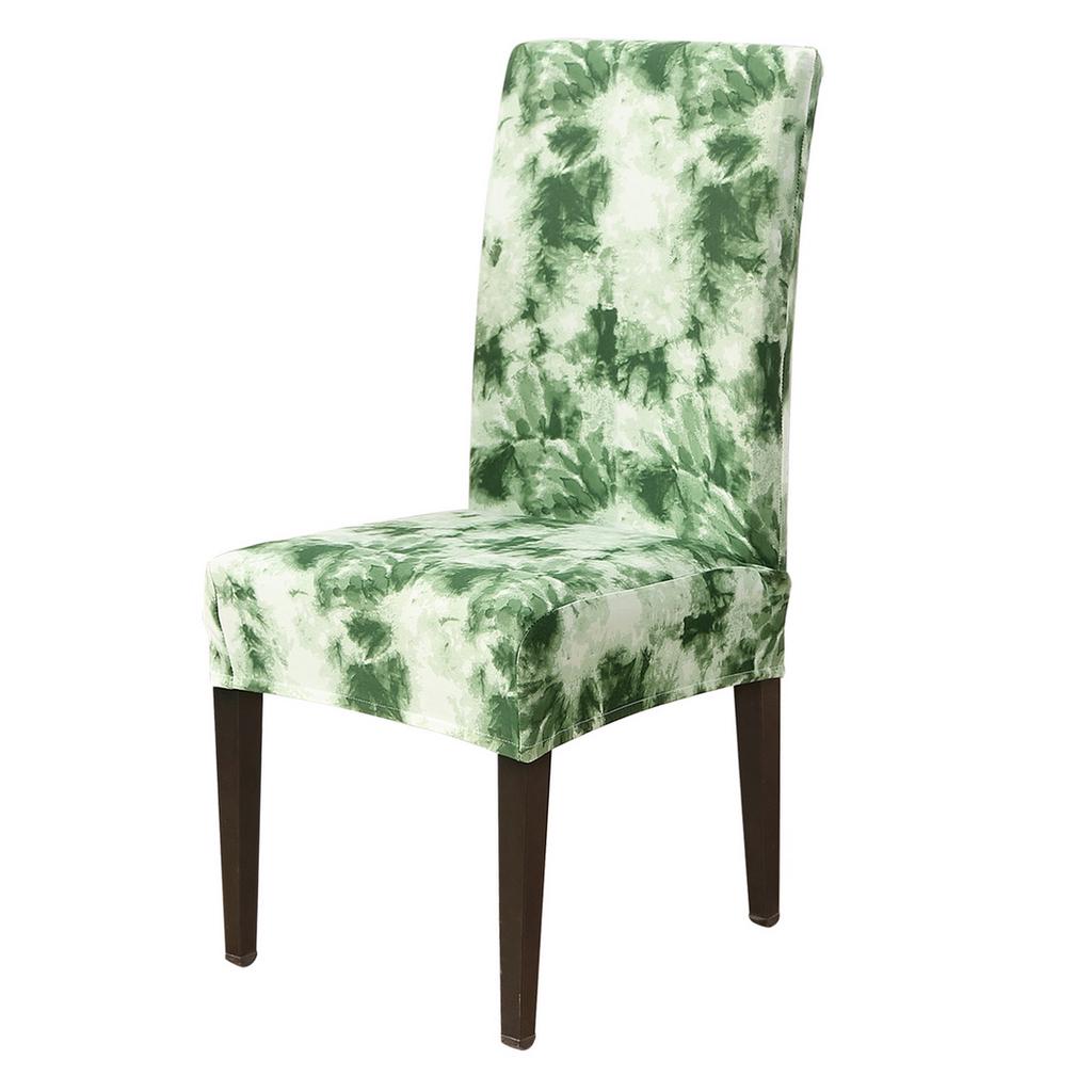 1PC Removable Elastic Round Dining Room Chair Covers Stretch Seat Slipcovers MAL 1PC Removable Elastic Round Dining Room Chair Covers Stretch Seat Slipcovers MAL