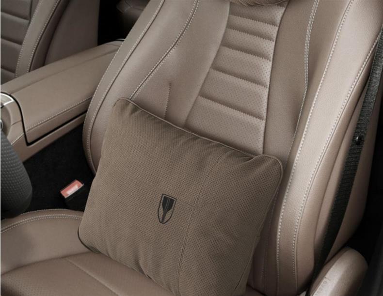 Suitable Suede Neck Pillow for Hongqi HS5/H5/HS7/H7/H9 Car Seats
