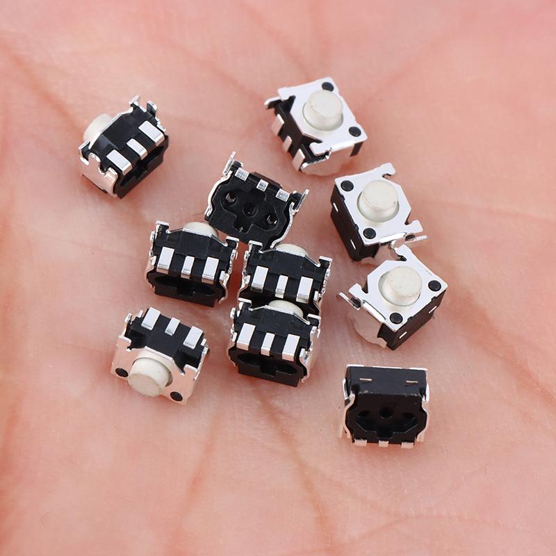 10PCS New Buttons For NDSL NDSi Replacement L/R Shoulder Trigger Button Compatible With Ninten DS Lite & Game Boy Micro