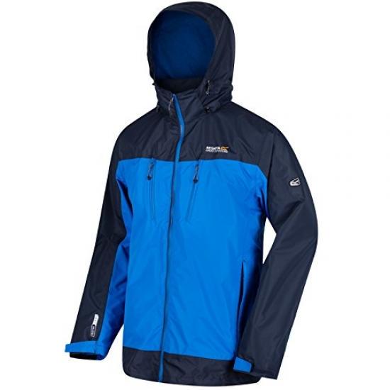 RMW225 REGATTA Homme Calderdale II Imperméable Respirant Veste Oxford/NA MRP £ 80 RMW225 REGATTA Homme Calderdale II Imperméable Respirant Veste Oxford/NA MRP £ 80
