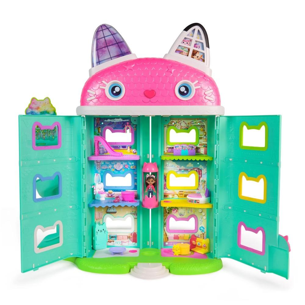 Gabe's Dollhouse Movie Edition Around The Animation Play House Miaoji Dollhouse Surprise Cat Set