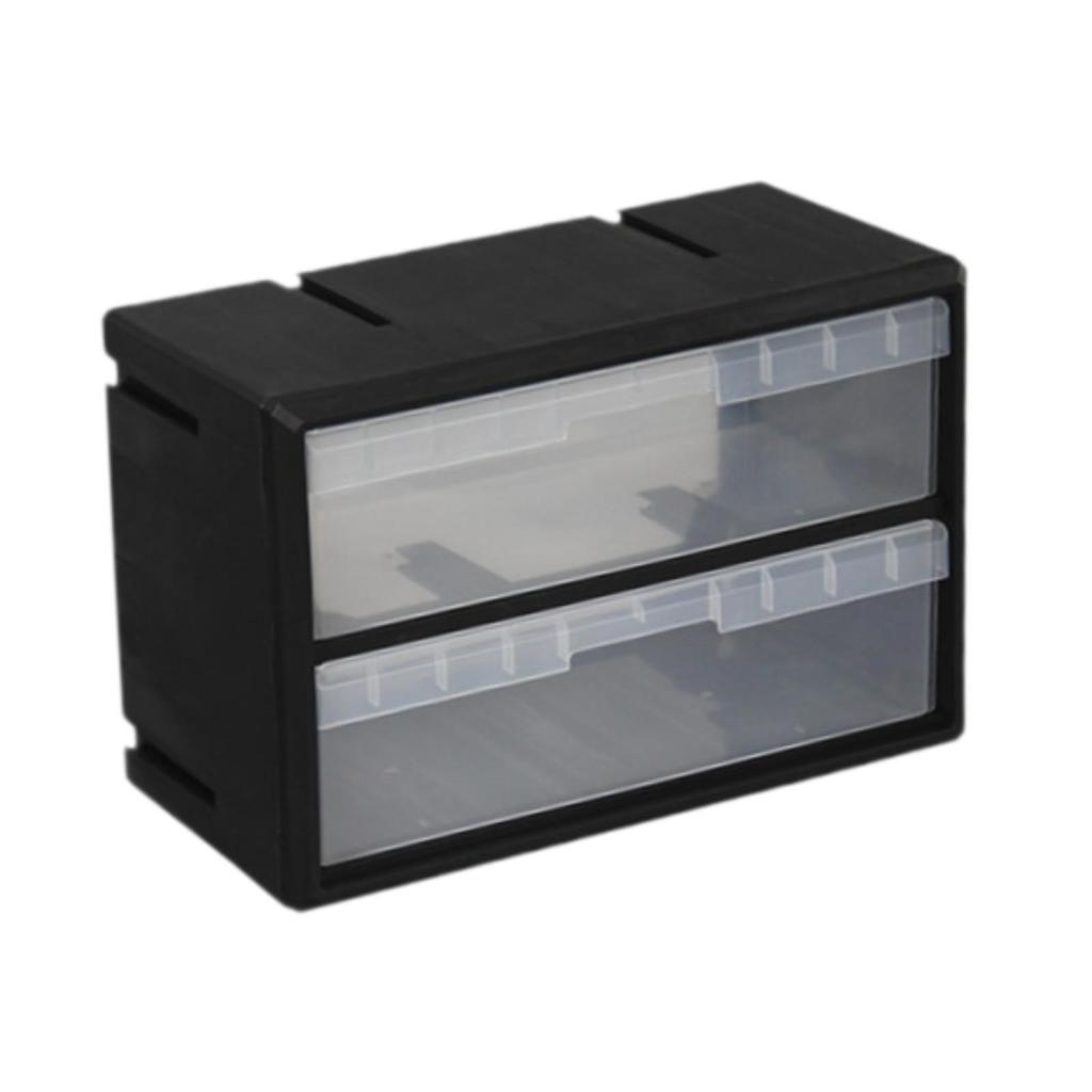 Drawer Organizer Storage Tool Box Bathroom Container Garage for Bolts Screws Parts