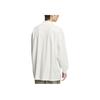 adidas Lounge Langarm Lockerer Schnitt Rundhalsausschnitt Mode Weiches Langarm-T-Shirt Herren Tops Han-Jade-Weiß JL6066