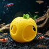 Fish Tank Cave Decorations Fruit Aquarium Hide Cave, Apple Pitaya Hideout, 3D Realistic Ornament Printed Decorative for Betta And Shrimp Non-Toxic