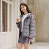 Tanboer Women's Lightweight Hooded Short Down Jacket TB5330216Z