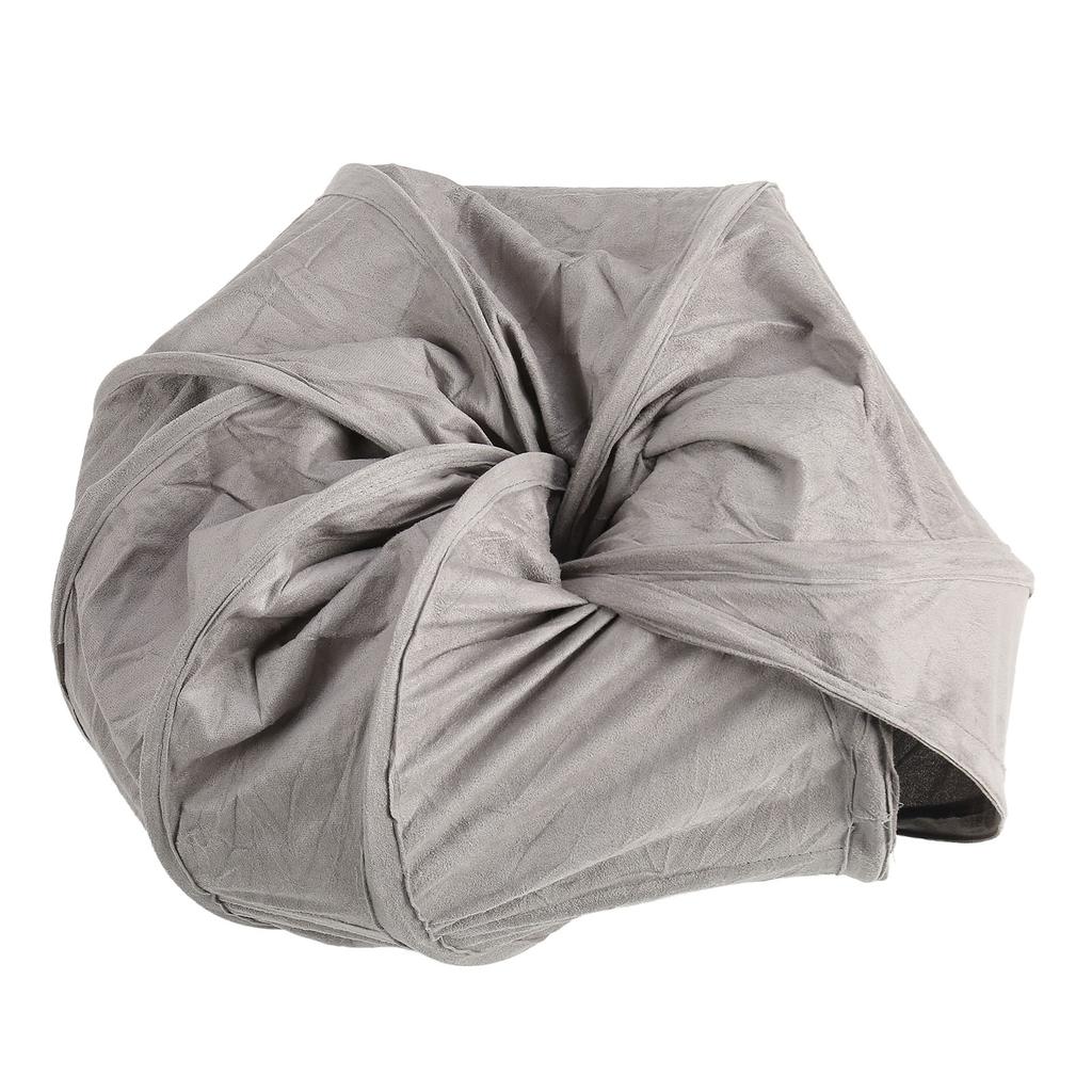 Foldable Cat Tunnel Collapsible Interactive Crinkle Large Space Kitten Tunnel Toy for Cats Kittens Little Pets