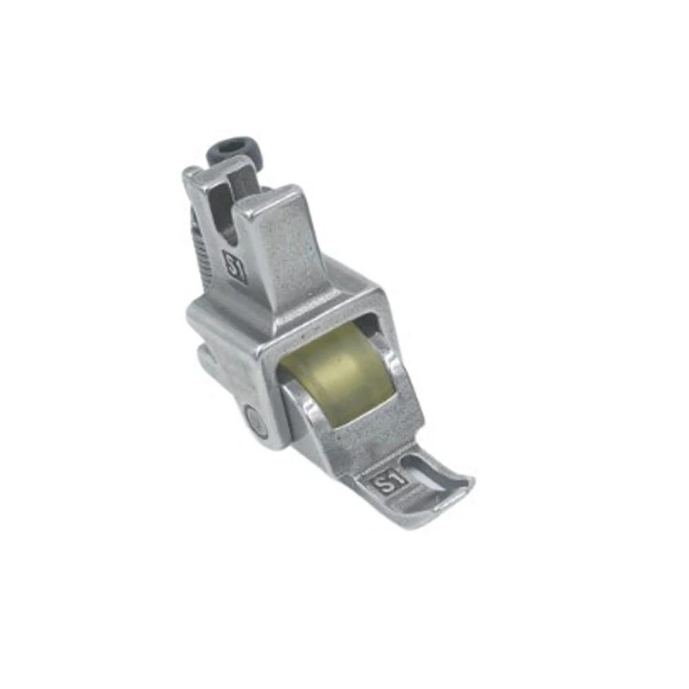 Industrial Sewing Machine Wheel Roller Presser Foot Flat Car Thin Thick Fabric Presser Foot Sewing Machine Accessories P360/P361