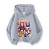 2025 KPop Demon Hunters Hoodie Fashion  Sweatshirt Pullover Cute Long Sleeve Autumn  Girls Cartoon Y2K Hoody Sportswear