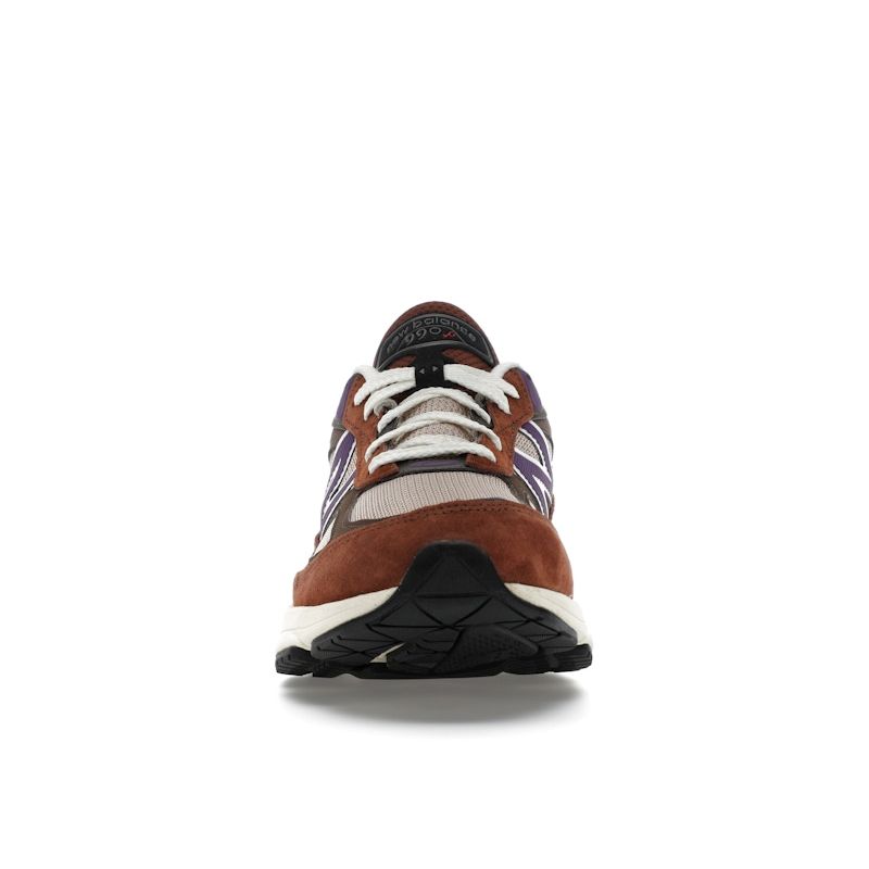 New Balance 990v6 Hergestellt in den USA Rich Oak Cosmic Grape Unisex-Sneaker Braun U990OP6