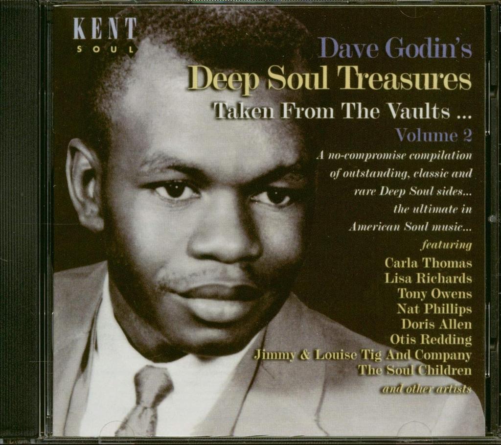 CD VARIOUS - Dave Godin's Deep Soul CDKEND158 Kent Soul UK Soul/Funk Used