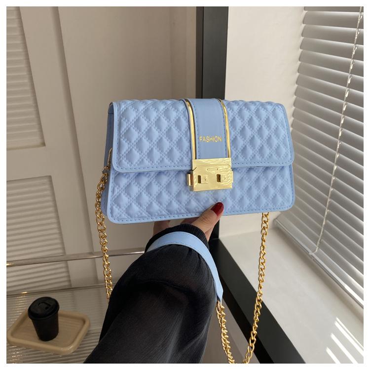 

Жіноча сумка-мессенджер на одне плече в корейській версії Ins, жіноча сумка-месенджер на одне плече, весна 2024, нова однотонна маленька квадратна жіноча сумка