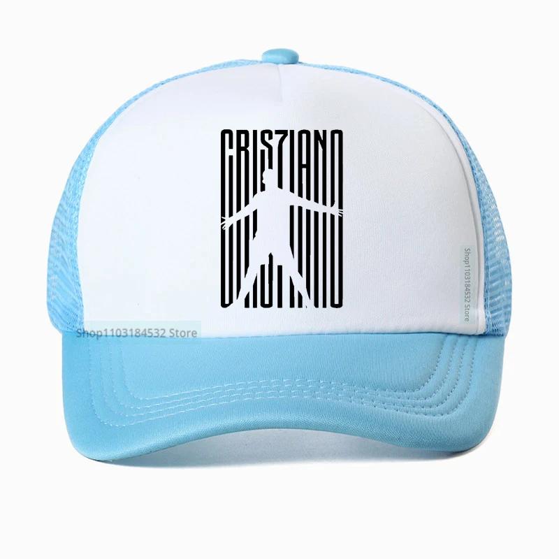 

Cristiano Ronaldo CR7 Hat Fashion Sports Breathable CR7 Baseball Cap Adjustable Summer cool Mesh Trucker hats Adjustable