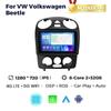 VW Beetle Android Navigation System with Wireless CarPlay Compatibility