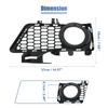 Lower Bumper Ventilation Grille 51118068124 For BMW F30 F31 M Sport 2012-2018 Fog Light Grill Cover 51118054156 51118054155