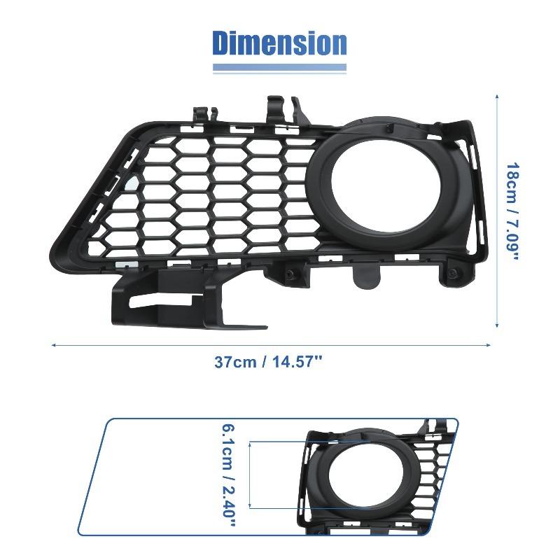 Lower Bumper Ventilation Grille 51118068124 For BMW F30 F31 M Sport 2012-2018 Fog Light Grill Cover 51118054156 51118054155