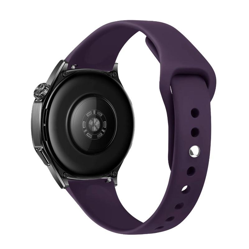 18mm 20mm 22mm Slim strap For Samsung Galaxy watch 7/6/5/pro/4 Silicone bracelet Huawei watch GT 4-2e-3-3 pro 46mm xiaomi watchbands