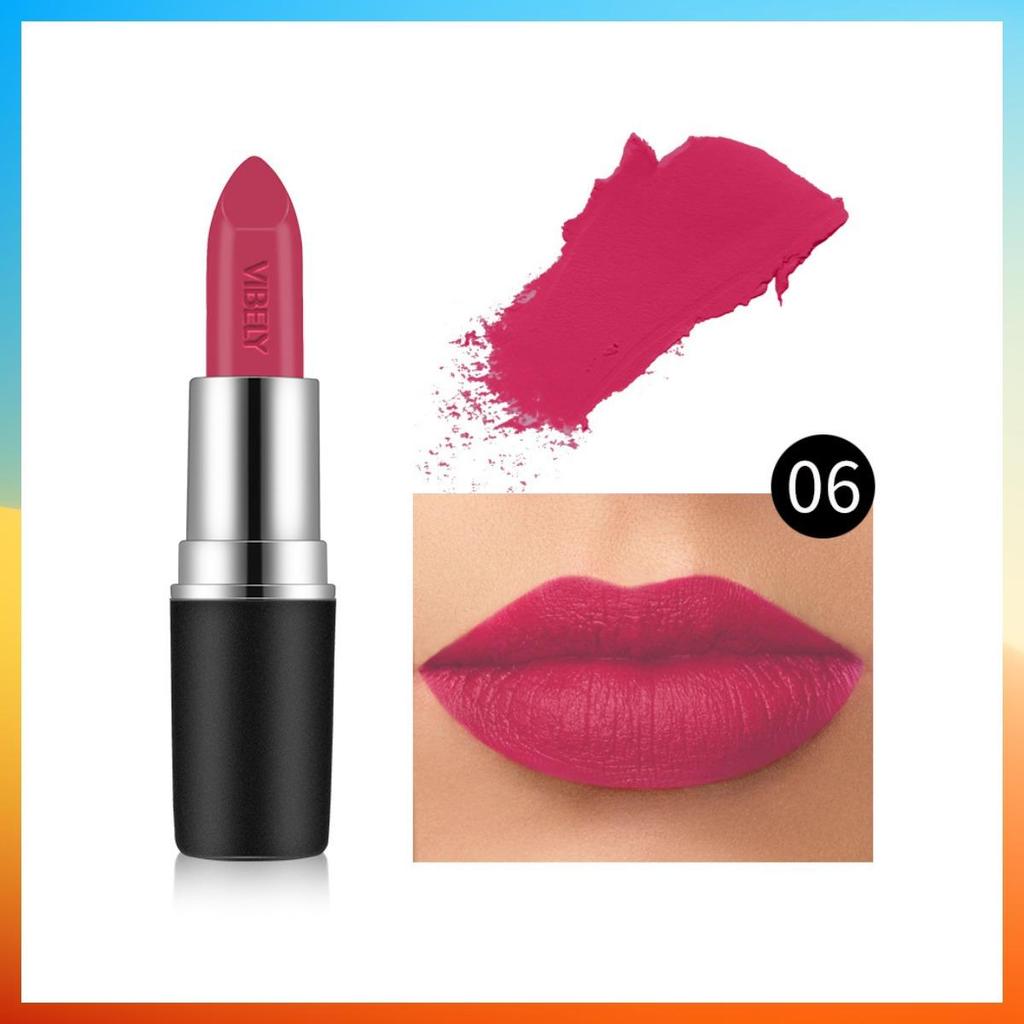 18 Colors Waterproof Matte Lipstick Professional Makeup